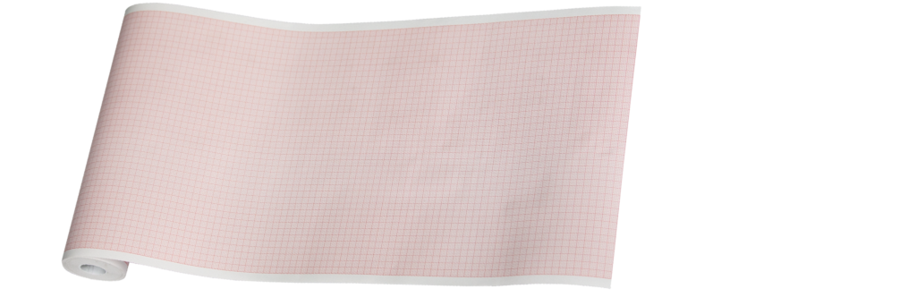 Rouleaux de papier ECG pour imprimantes Bionet BNT21525